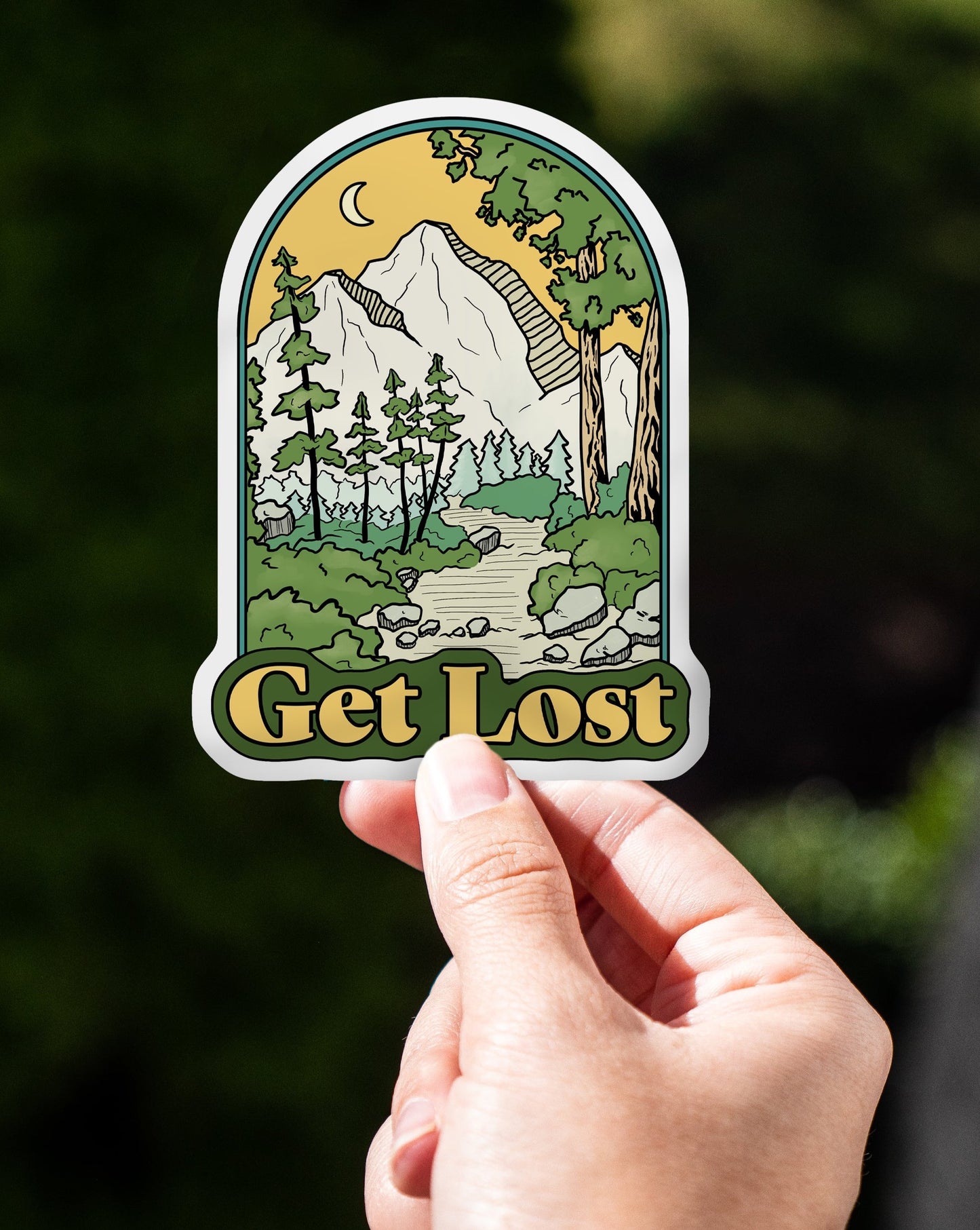 Get Lost Sticker