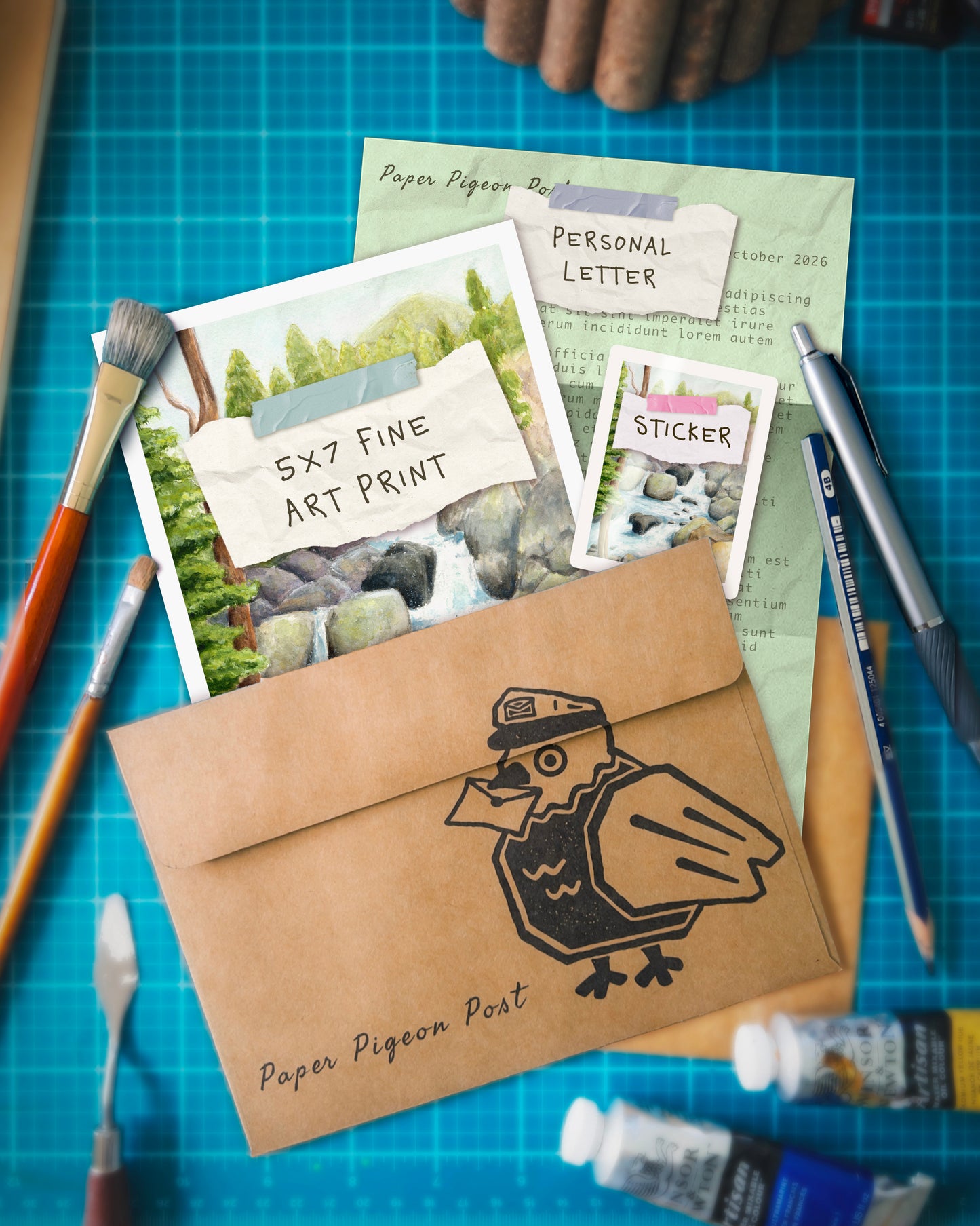 Paper Pigeon Post