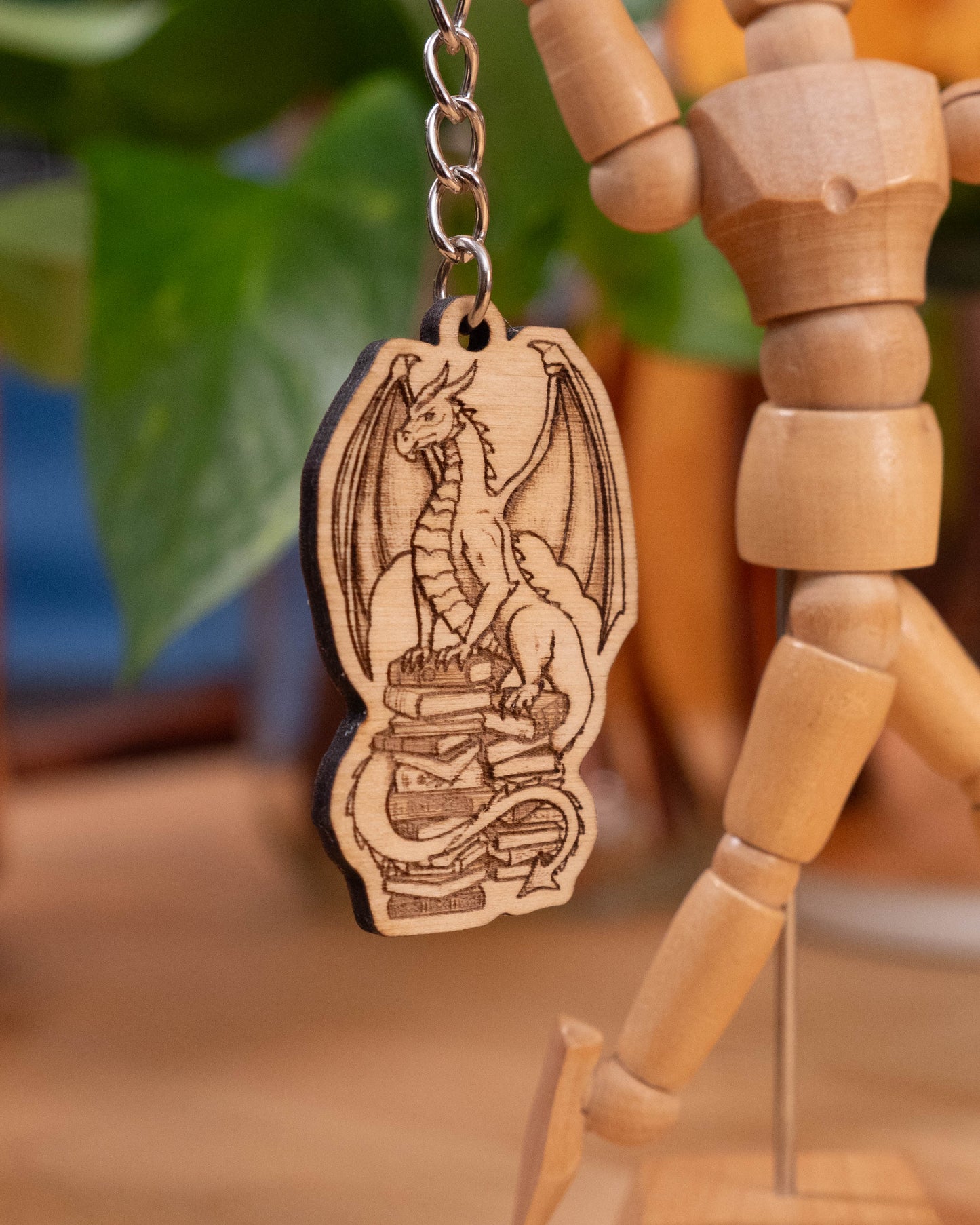 Engraved Wooden Keychains