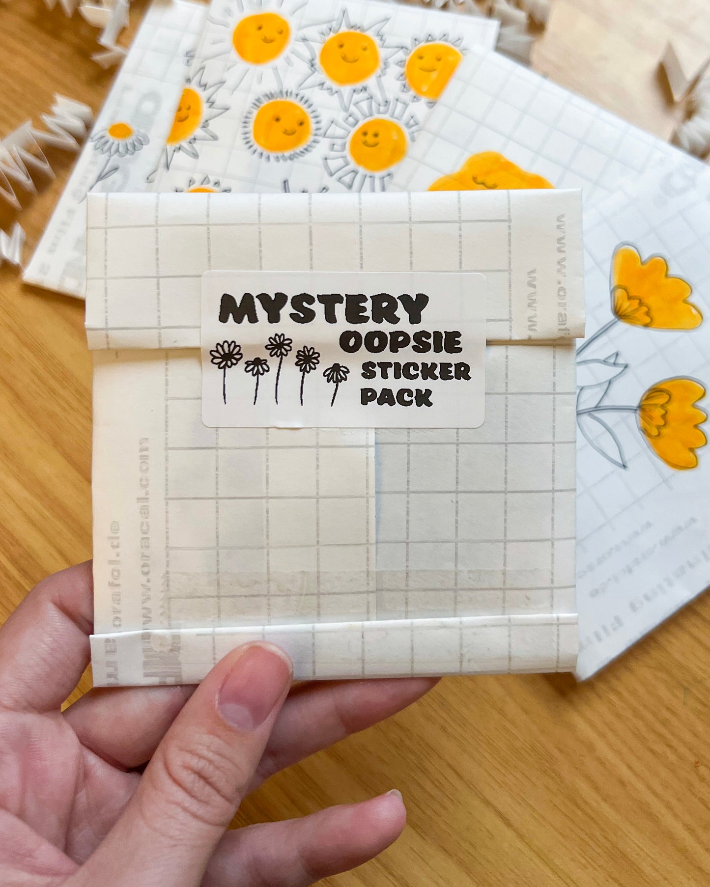 Mystery Oopsie Sticker Pack