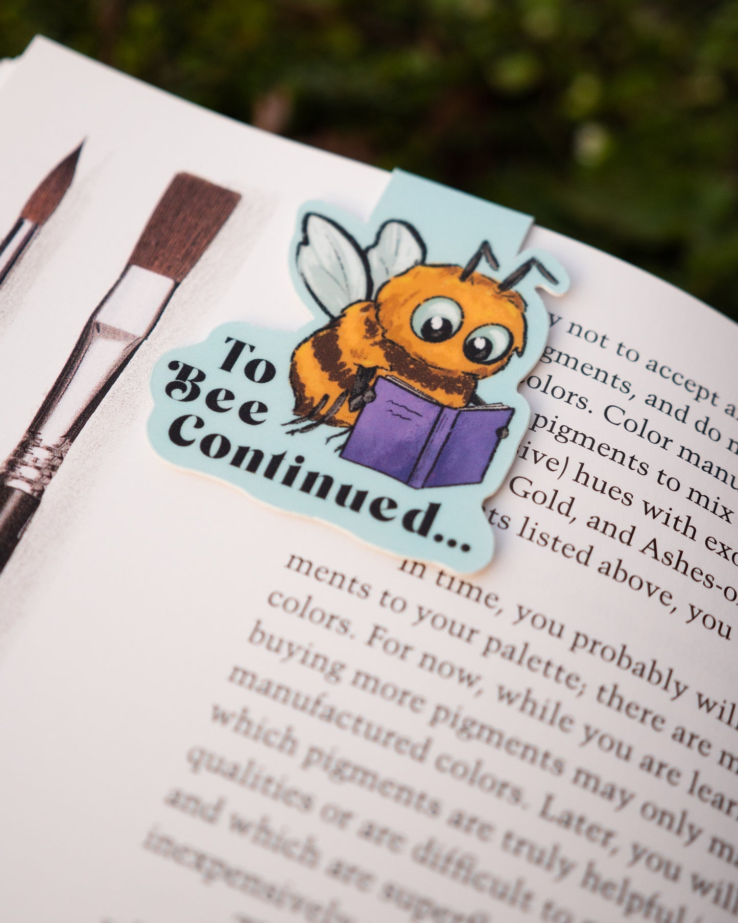 Bumblebee Magnetic Bookmark Set