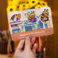 Bumblebee Magnetic Bookmark Set