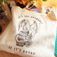 Book Hoarding Dragon Tote Bag