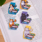 Bookish Cat Magnetic Bookmark