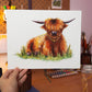 Highland Cow Giclée Art Print
