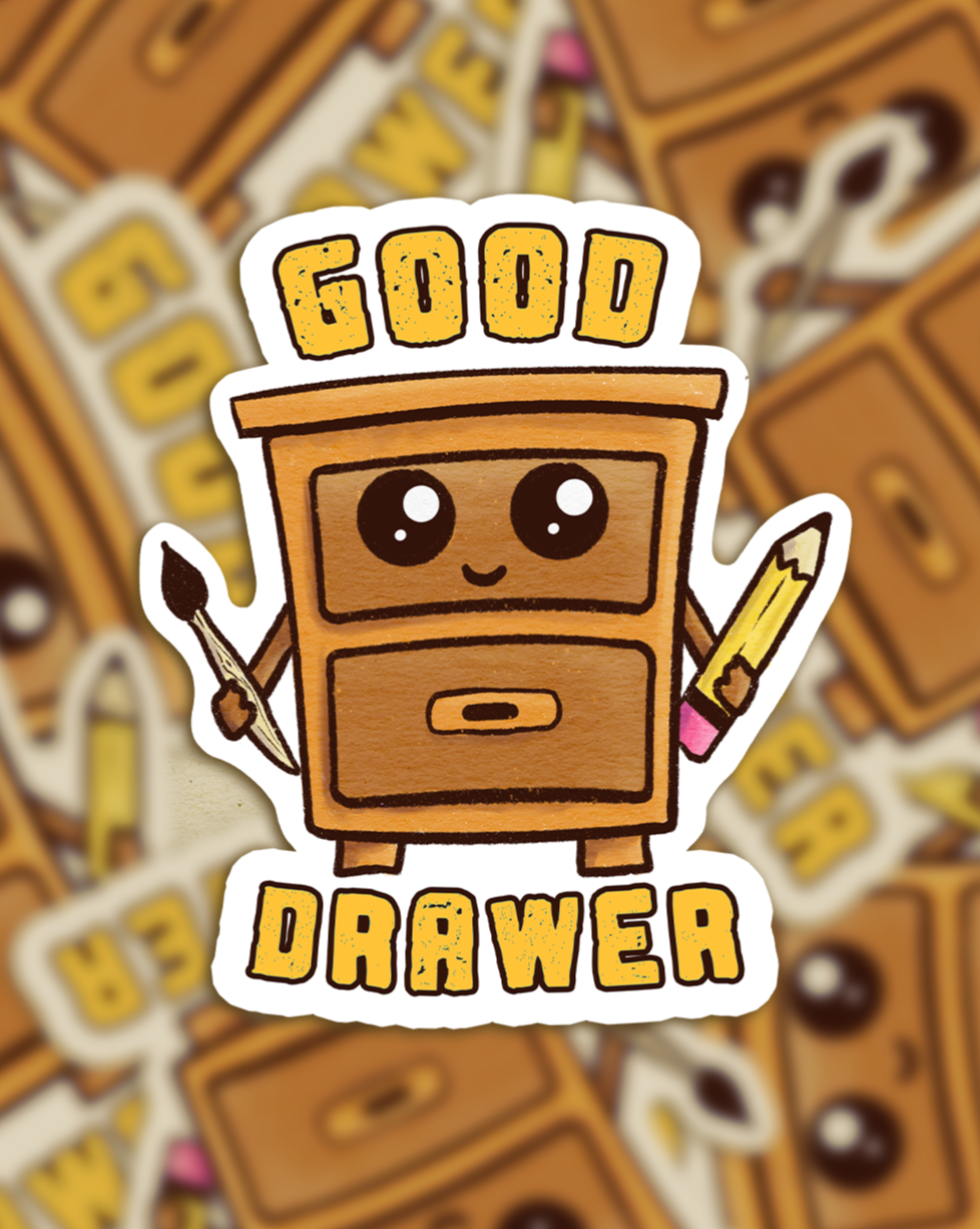 Good "Drawer" Artist Sticker