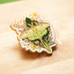 Luna Moth Enamel Pin - Discounted B-Grade