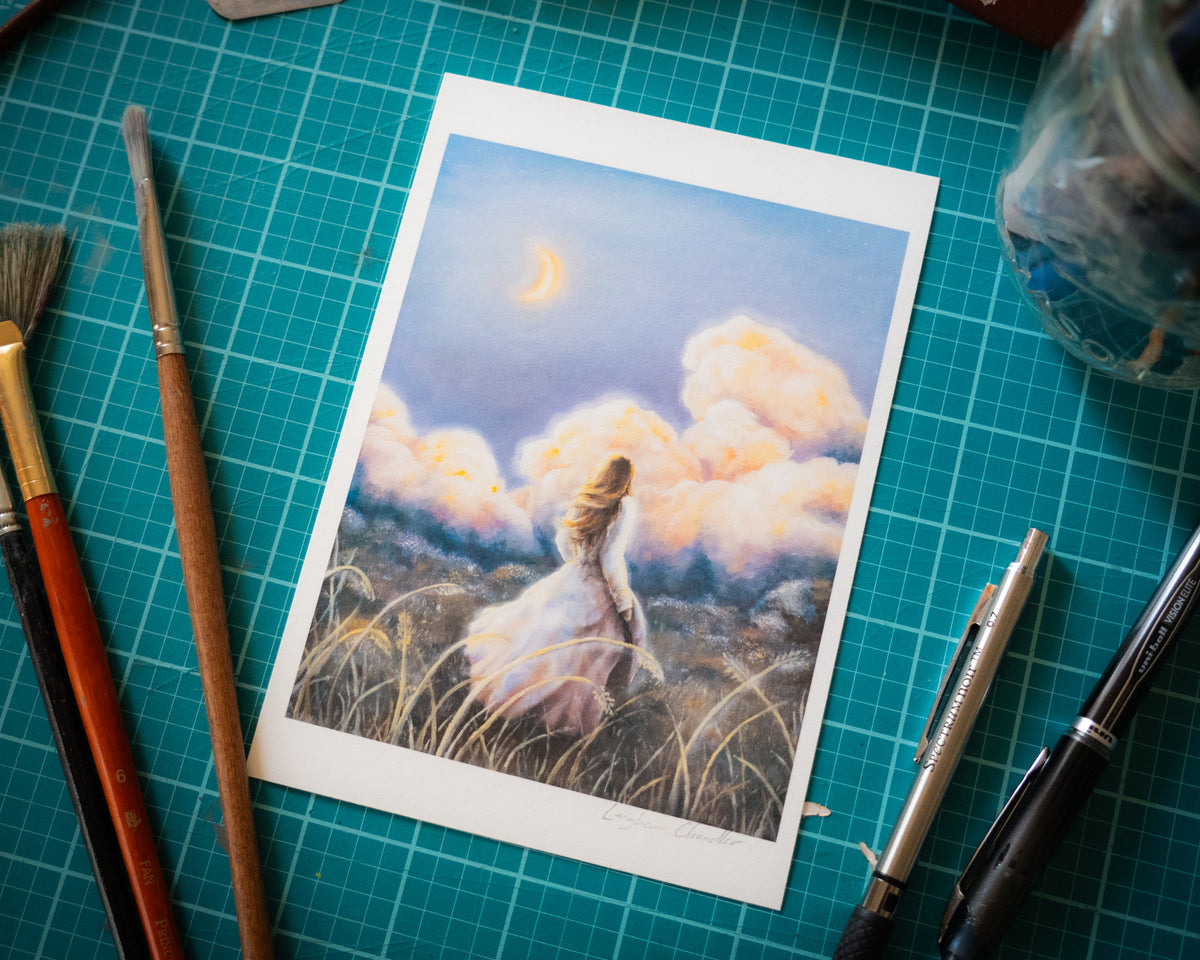 The Moon and I || Giclée Art Print