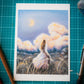 The Moon and I || Giclée Art Print