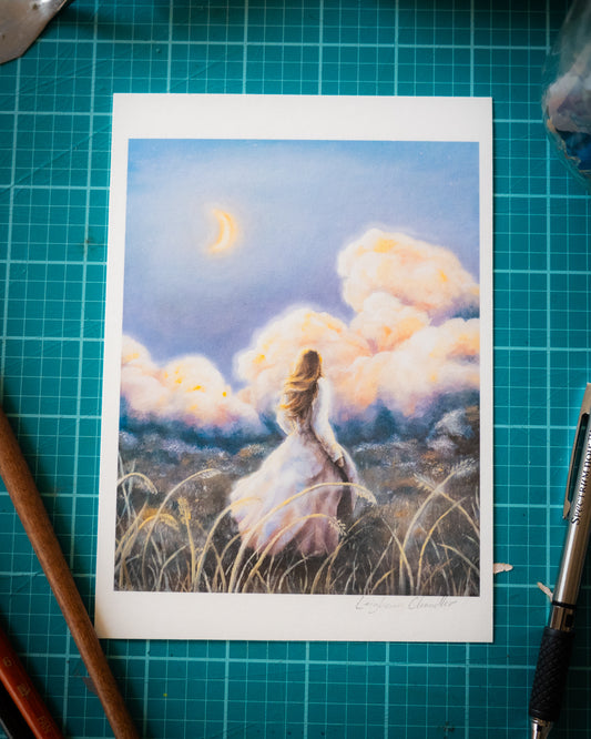 The Moon and I || Giclée Art Print