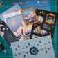 'The Moon and I' Sticker
