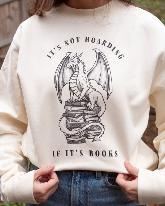 The Book Hoarding Dragon Sweatshirt