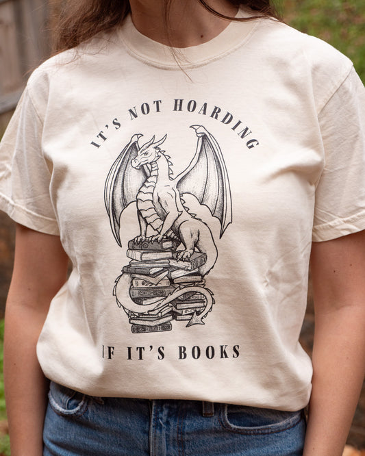 The Book Hoarding Dragon Shirt