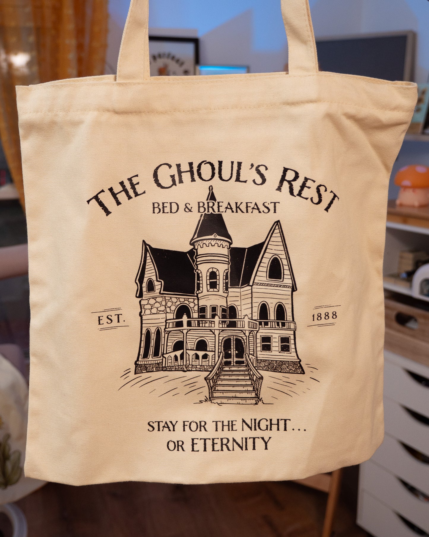 The Ghoul's Rest Tote Bag