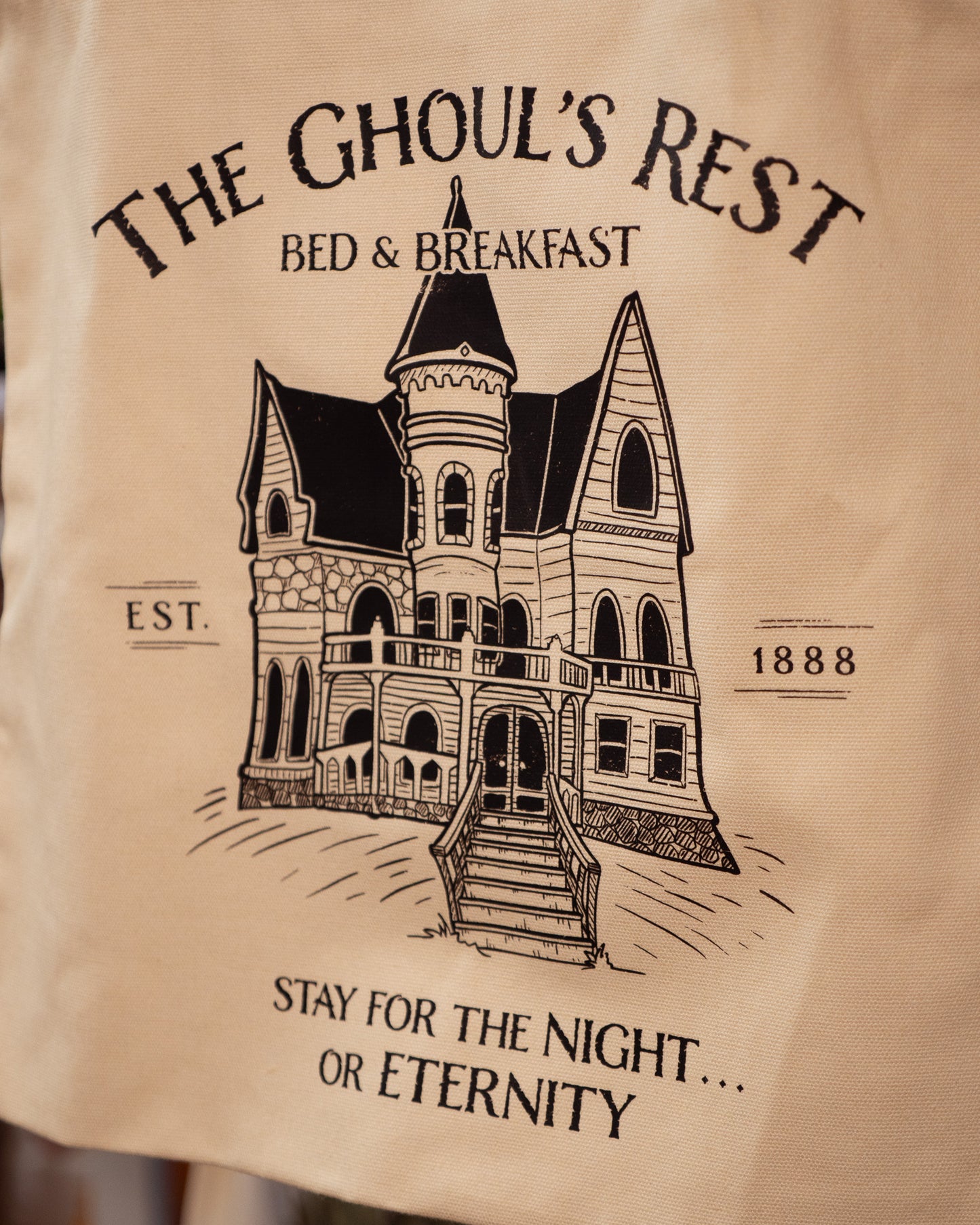 The Ghoul's Rest Tote Bag