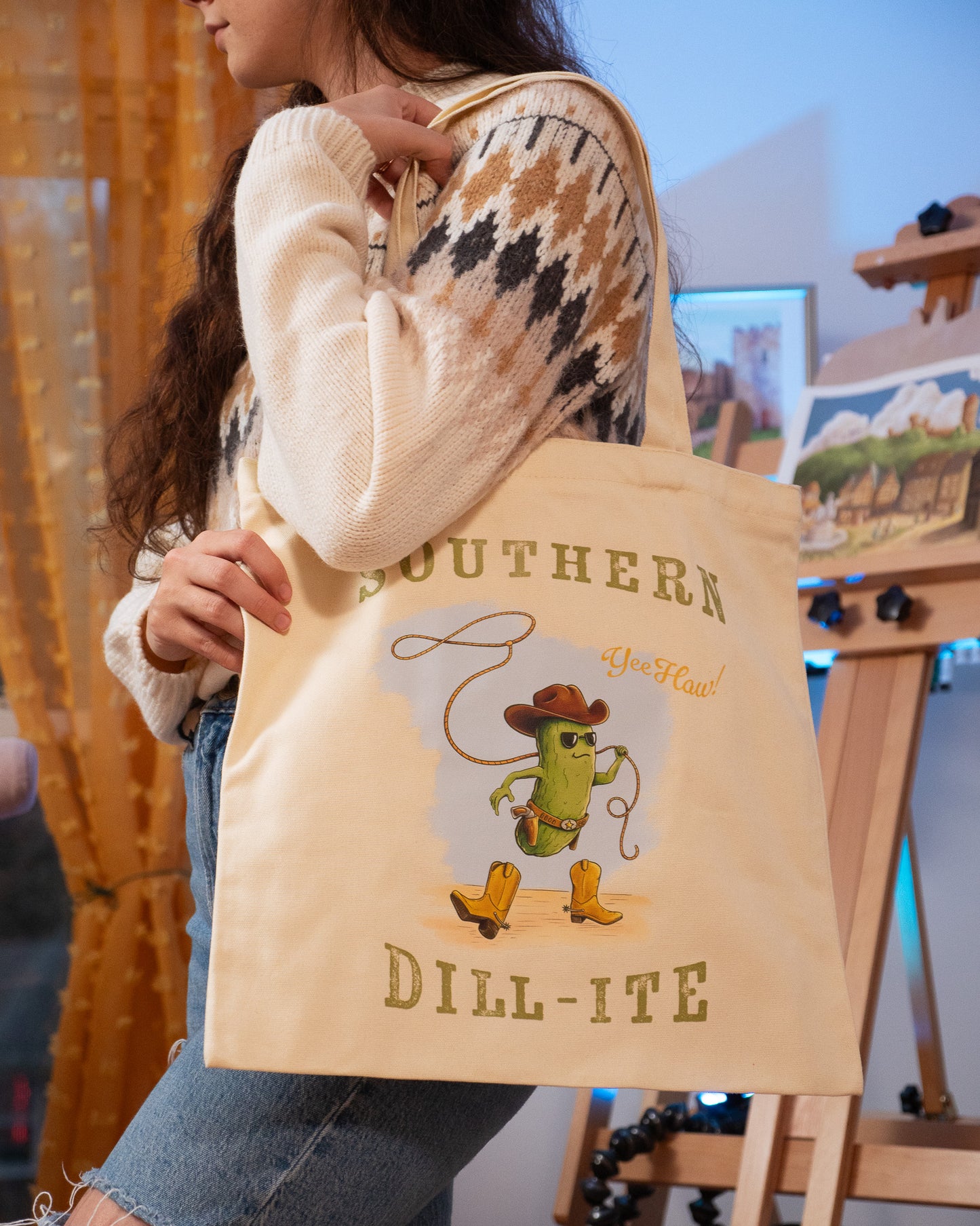 Southern Dill-ite Tote Bag