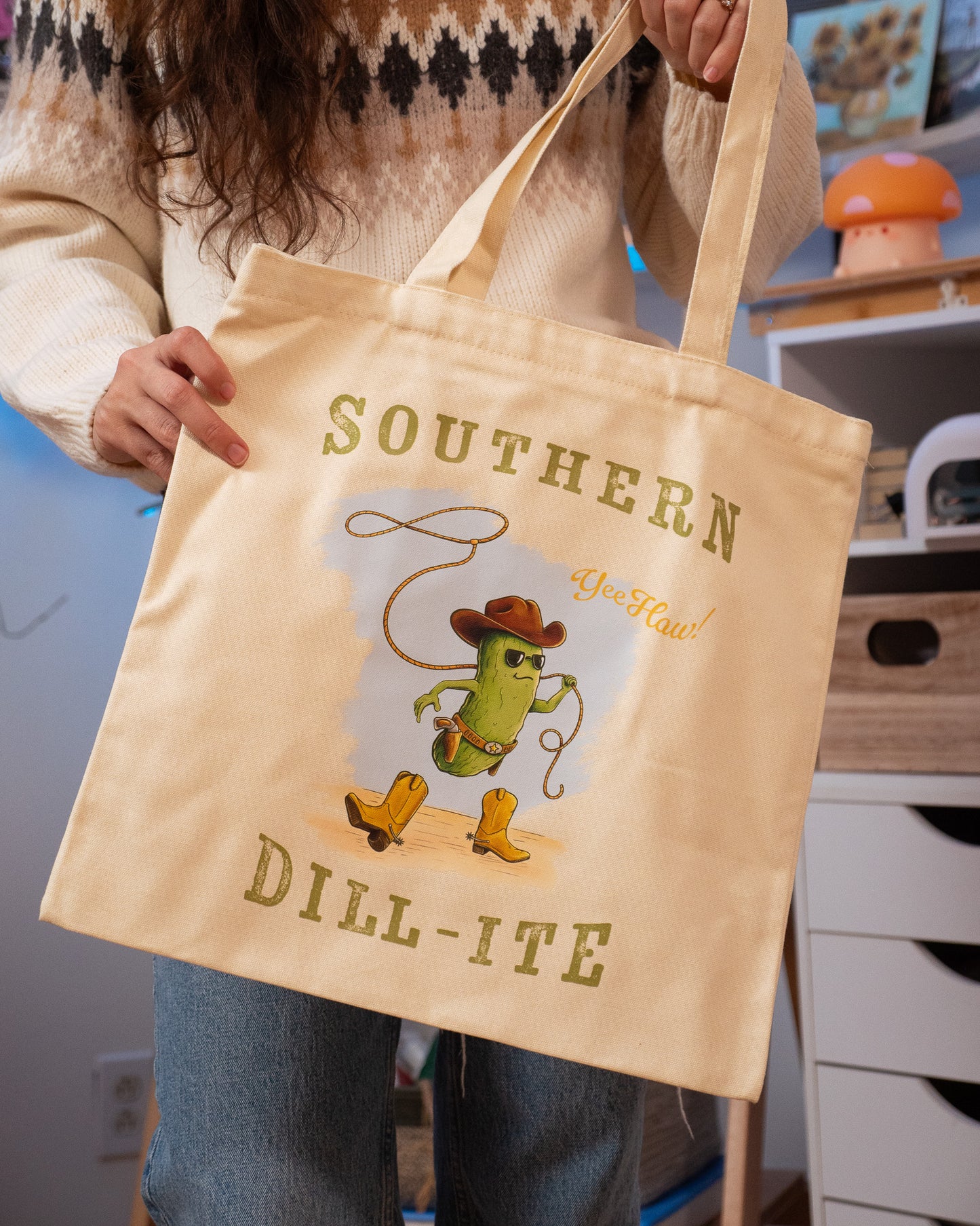 Southern Dill-ite Tote Bag