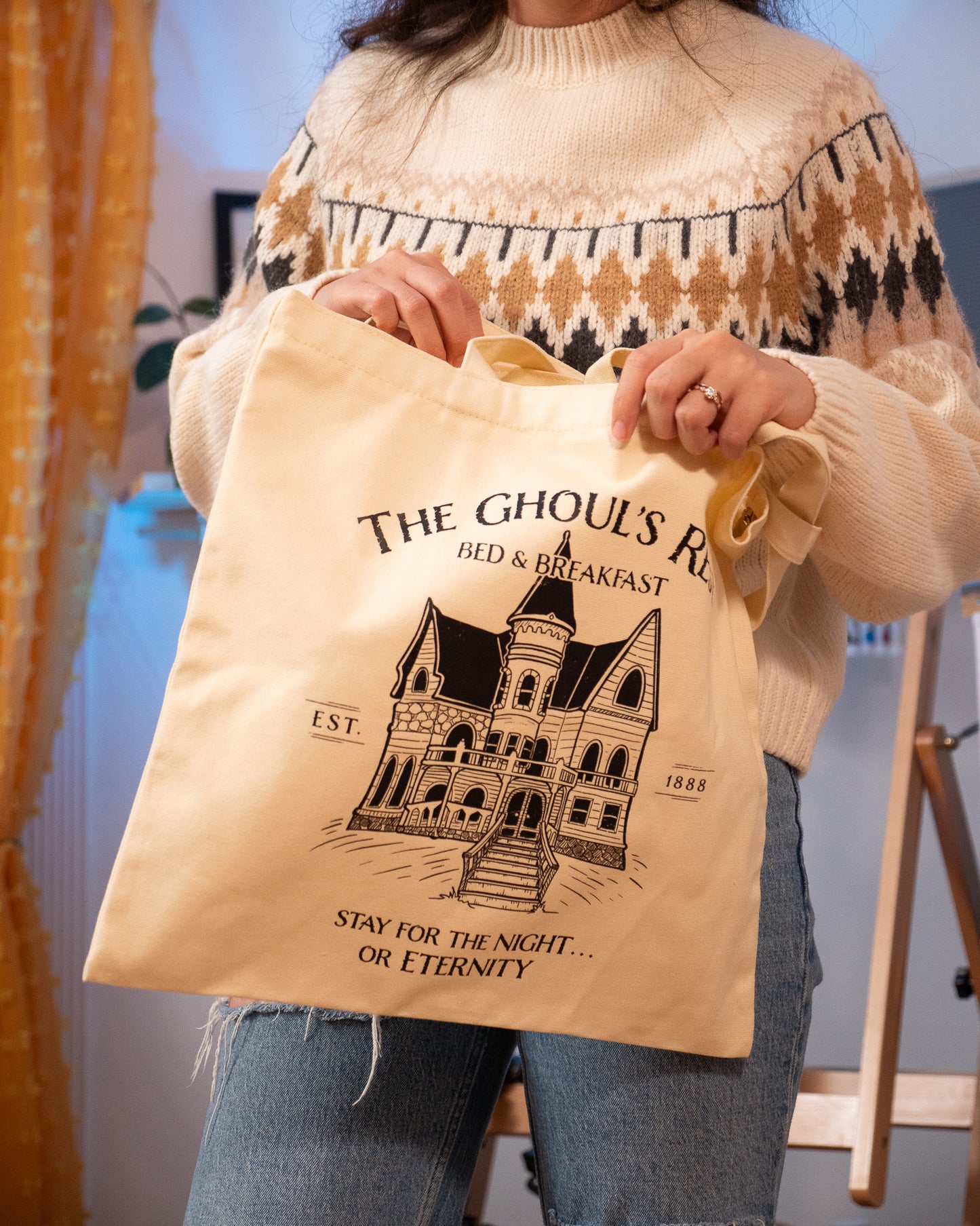 The Ghoul's Rest Tote Bag