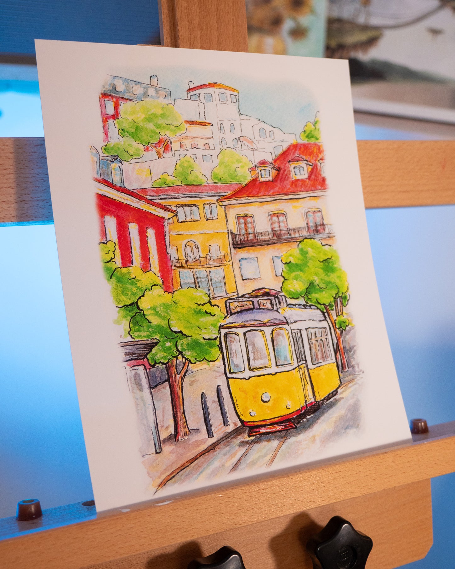 Tram 28 of Lisbon Giclée Art Print