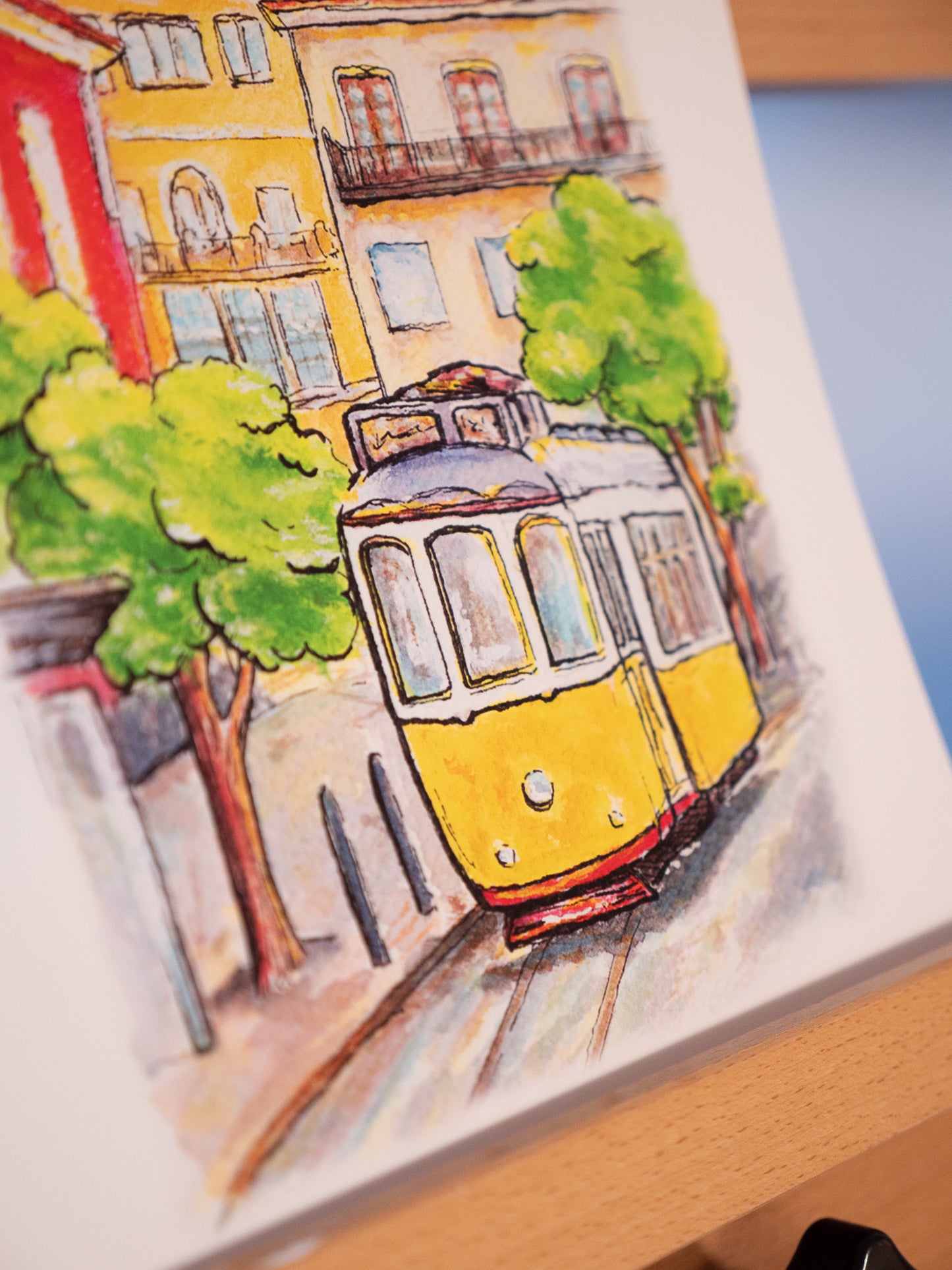 Tram 28 of Lisbon Giclée Art Print