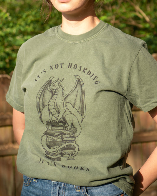 The Book Hoarding Dragon Shirt