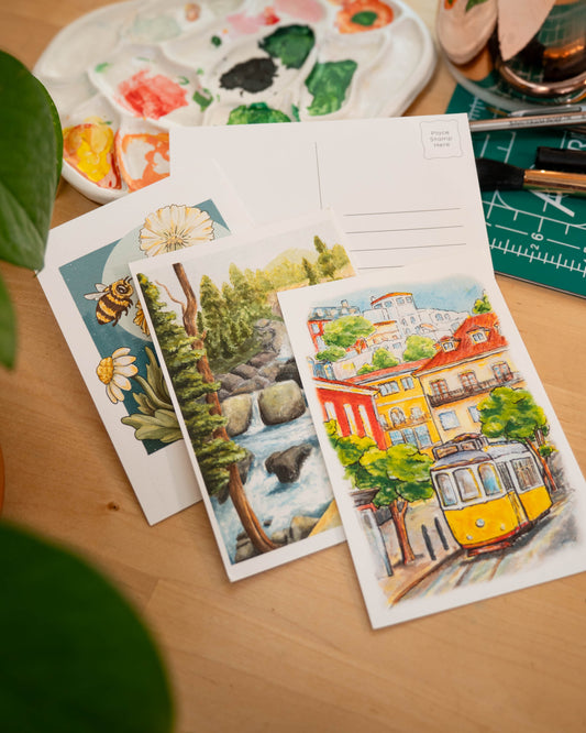 Postcard Art Print Bundle - You Pick