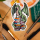 Book Hoarding Dragon Sticker