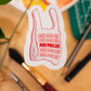 Make More Art Bag Sticker