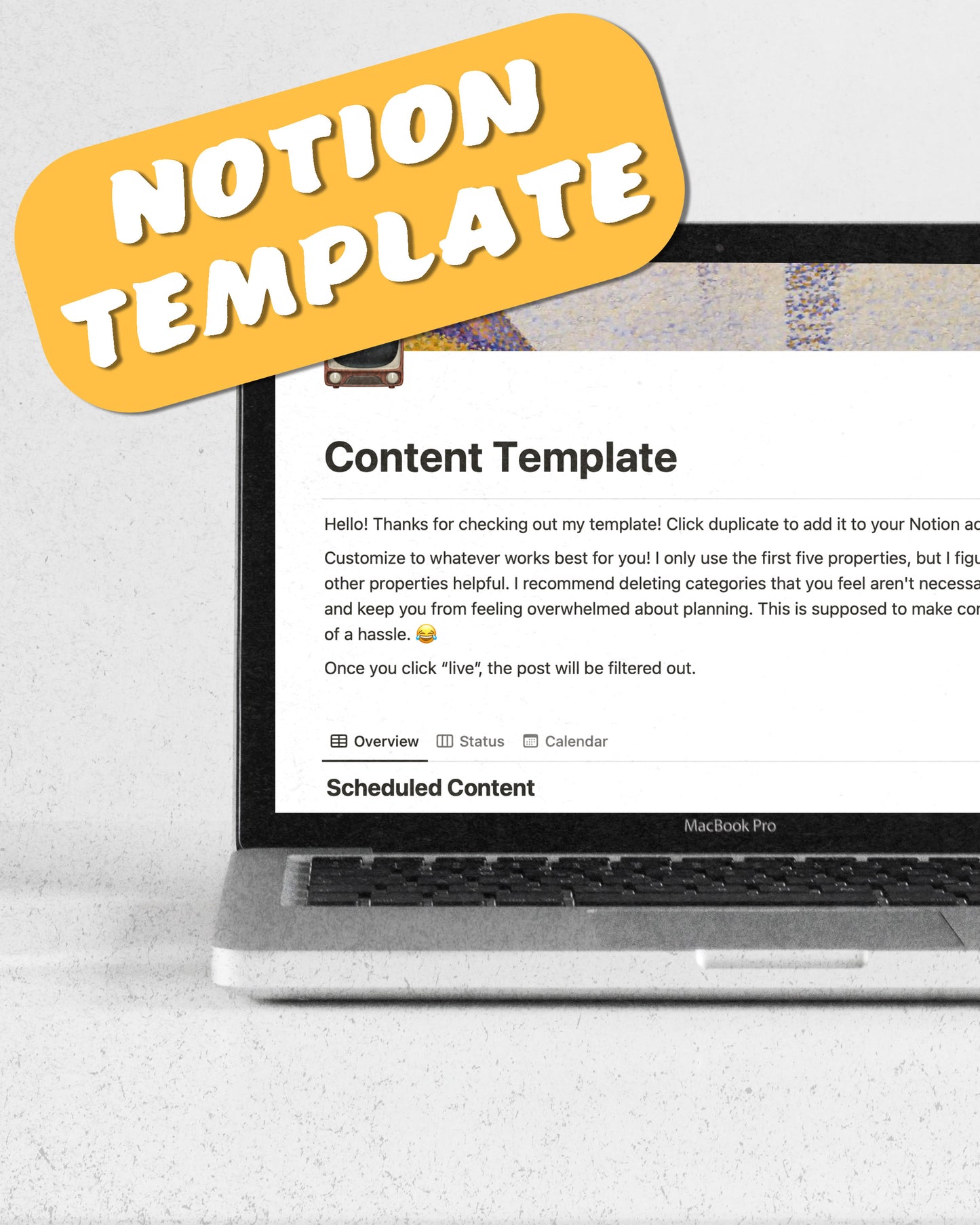 Content Creators Notion Template