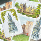 Portugal Watercolor Postcards