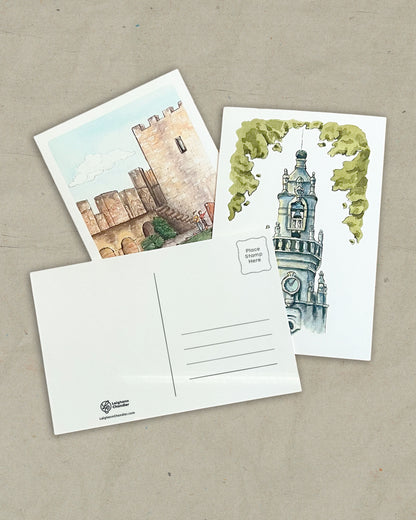 Portugal Watercolor Postcards