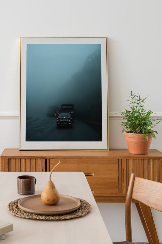 Foggy Drive in Costa Rica Art Print - Digital Download