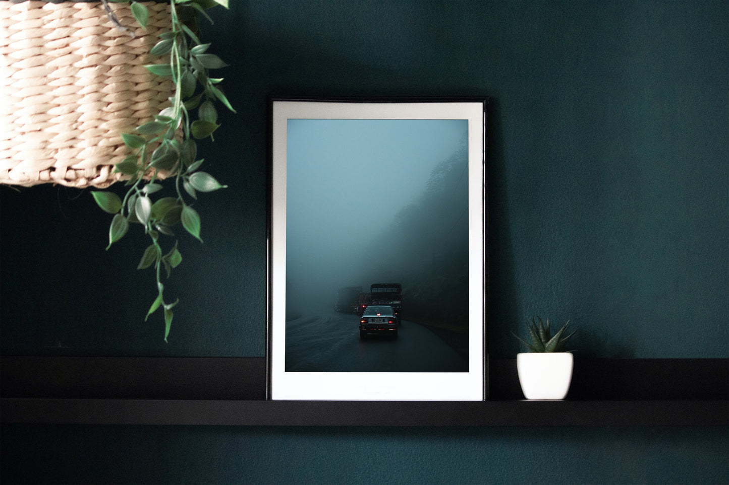 Foggy Drive in Costa Rica Art Print - Digital Download