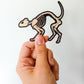 Skeleton Cat Sticker Pack
