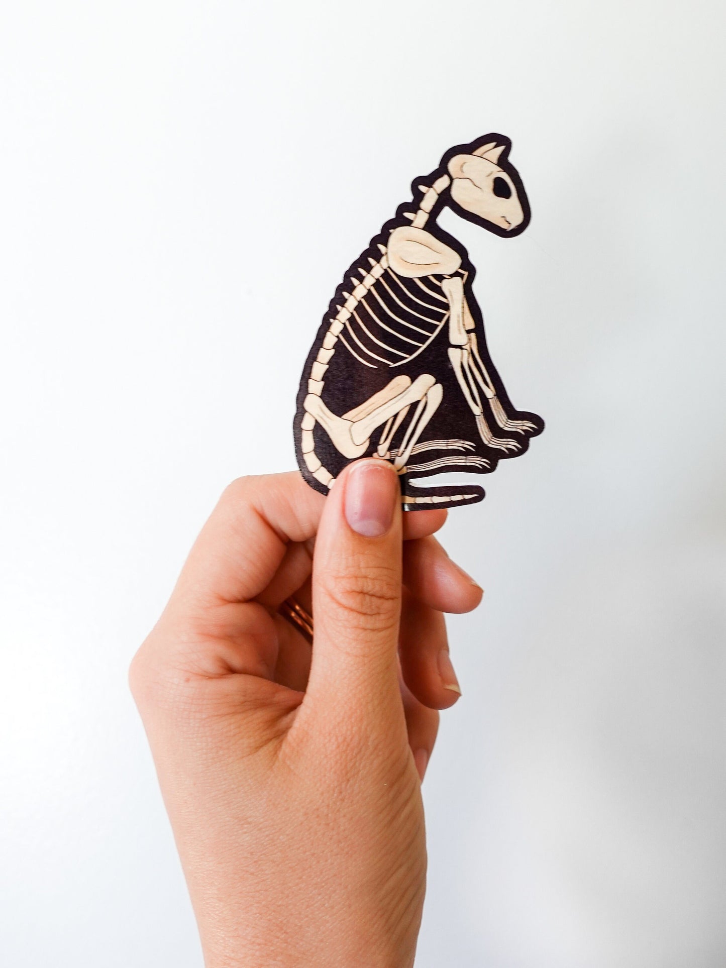 Skeleton Cat Sticker Pack