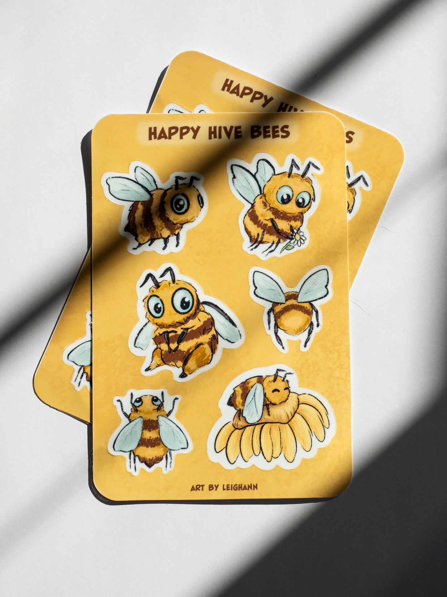 Happy Hive Bees Sticker Sheet