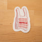 Make More Art Bag Sticker