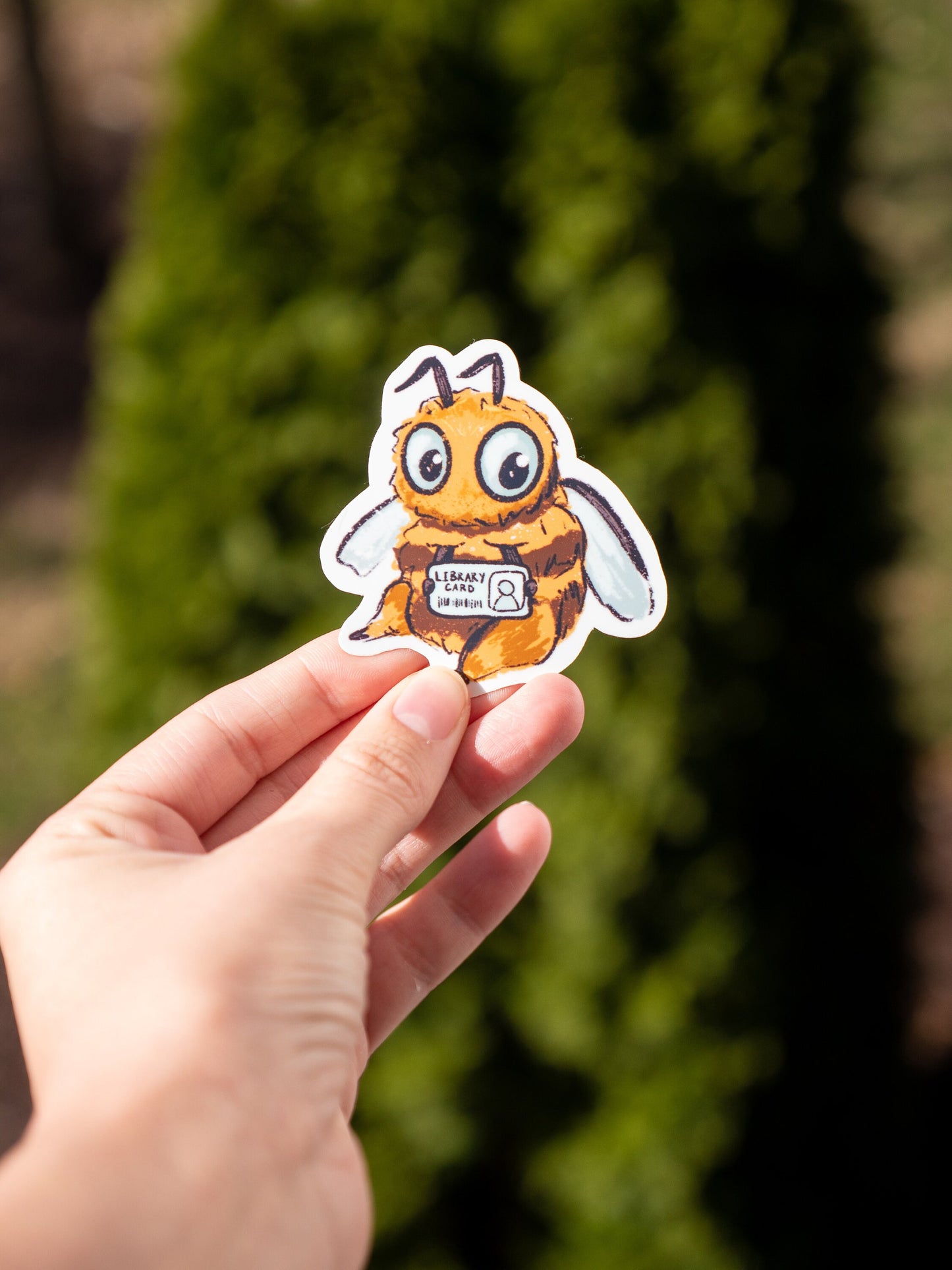 Book Bees Sticker Pack