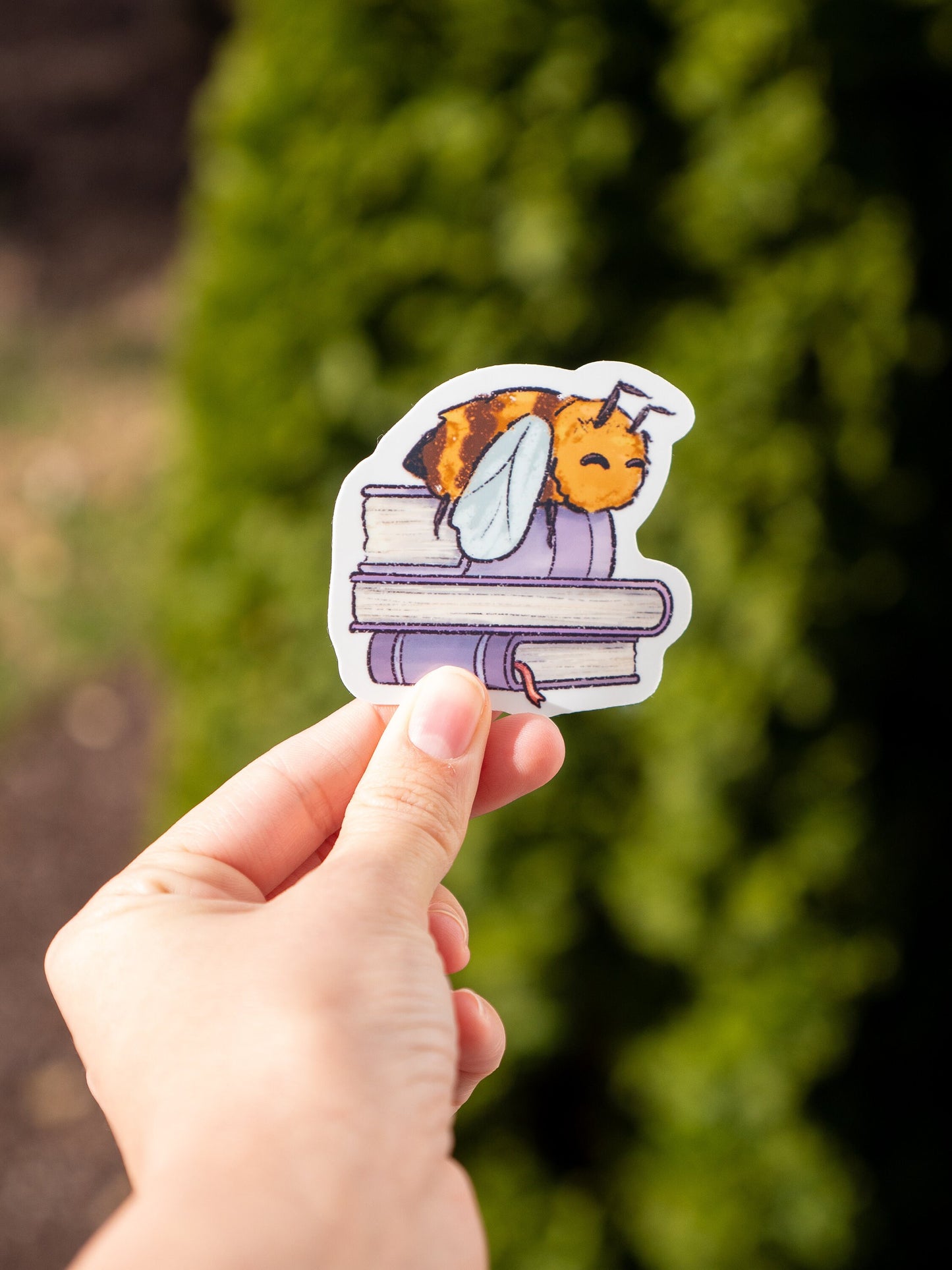 Book Bees Sticker Pack
