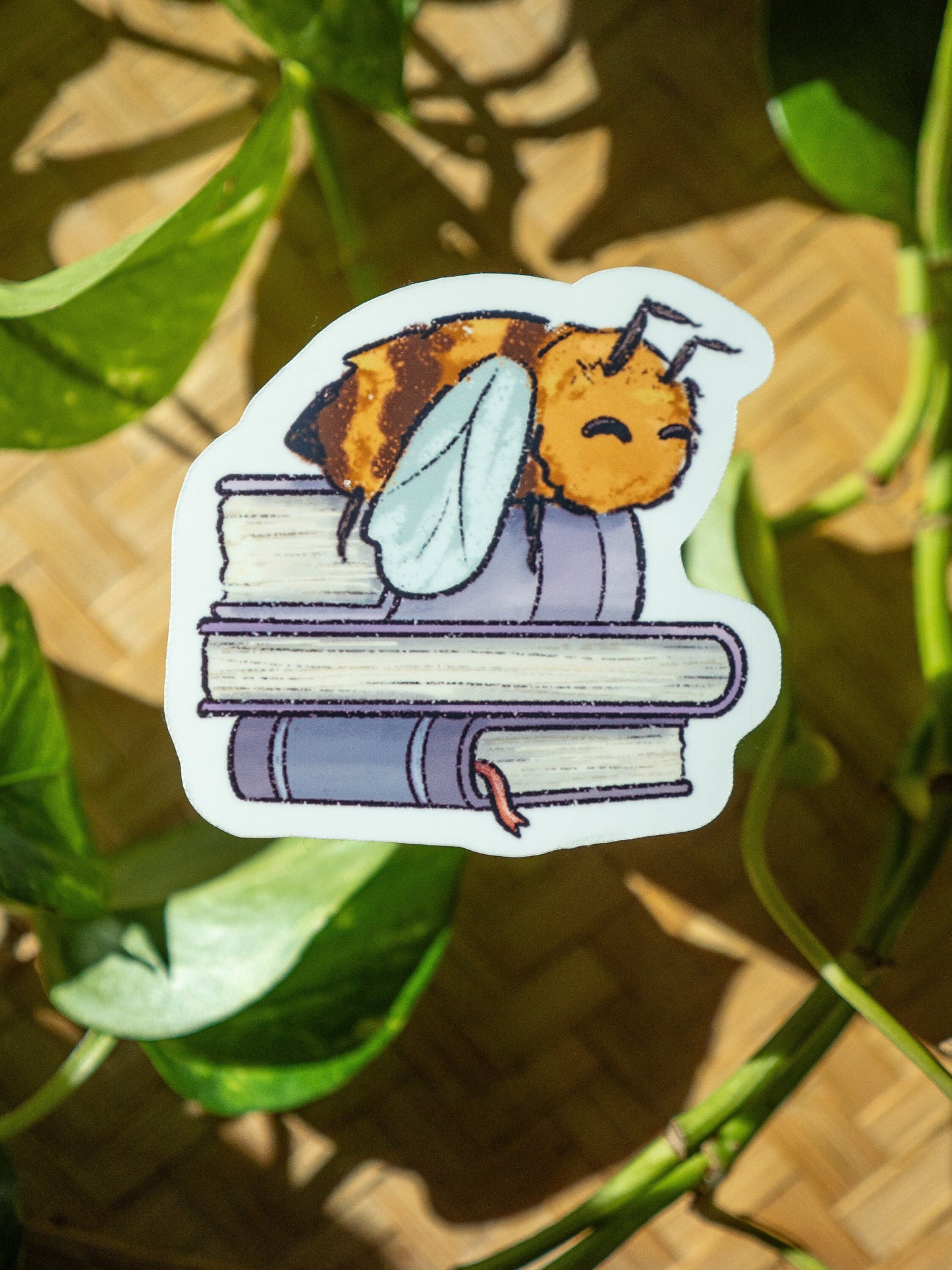 Book Bees Sticker Pack
