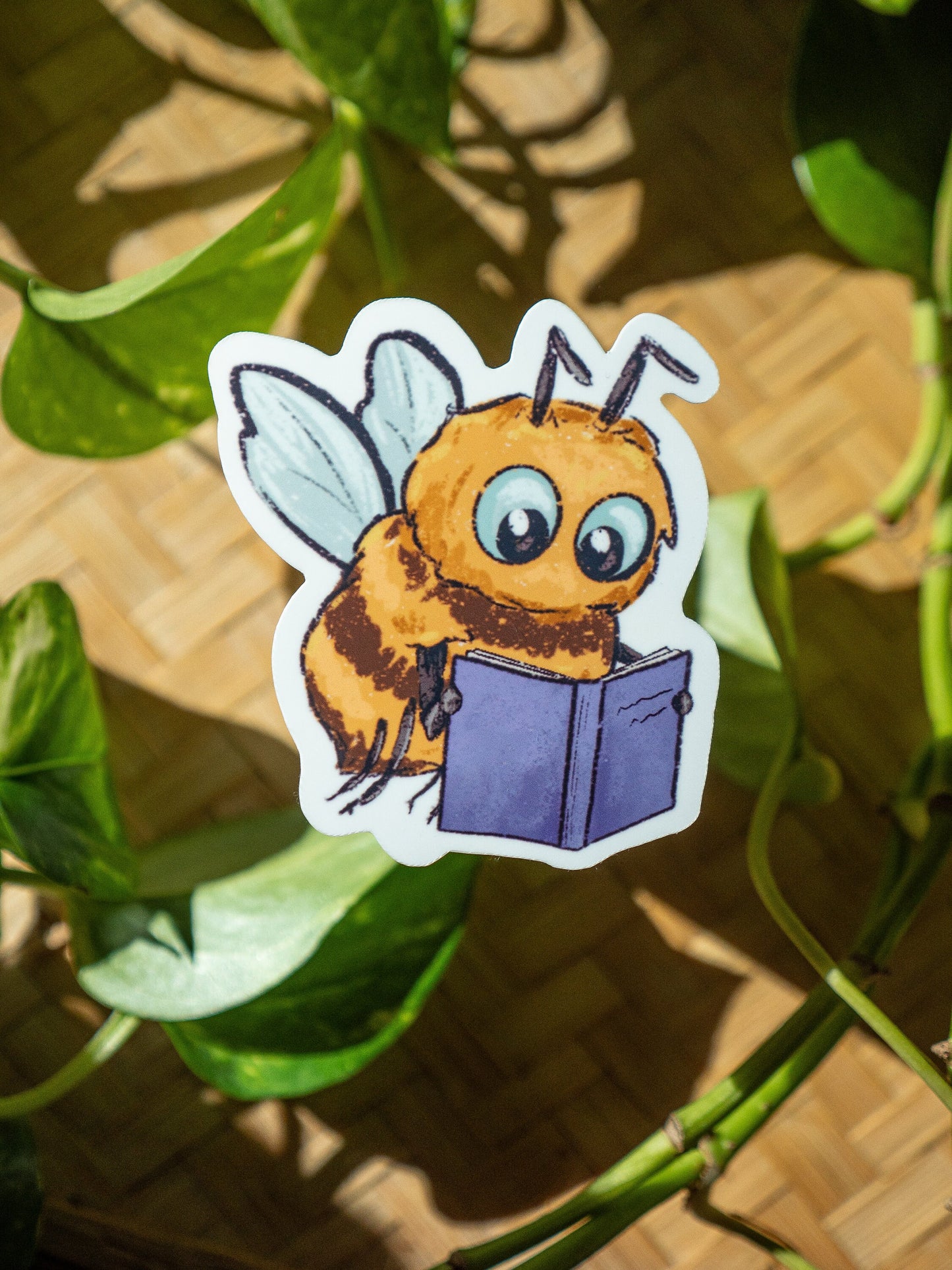 Book Bees Sticker Pack