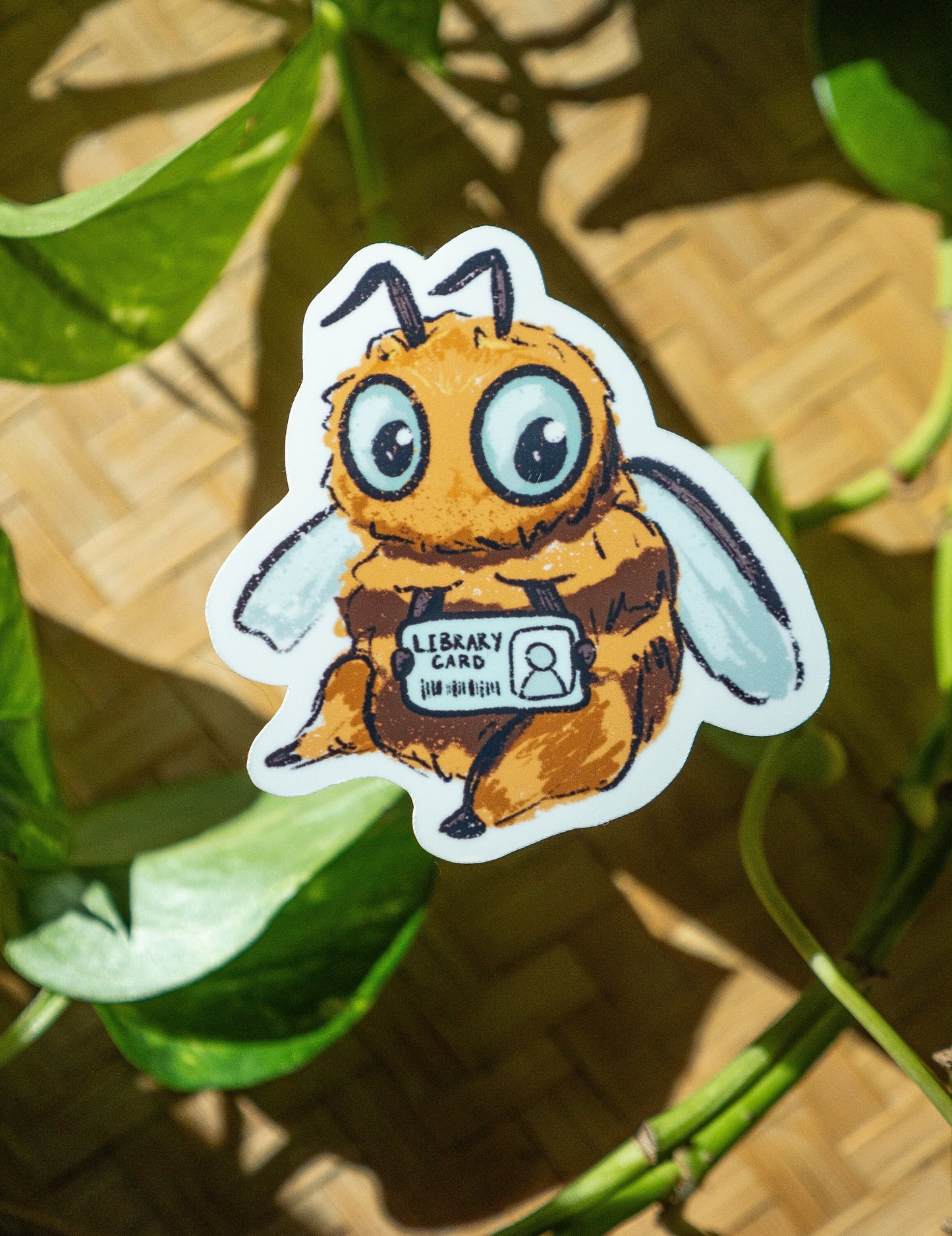Book Bees Sticker Pack