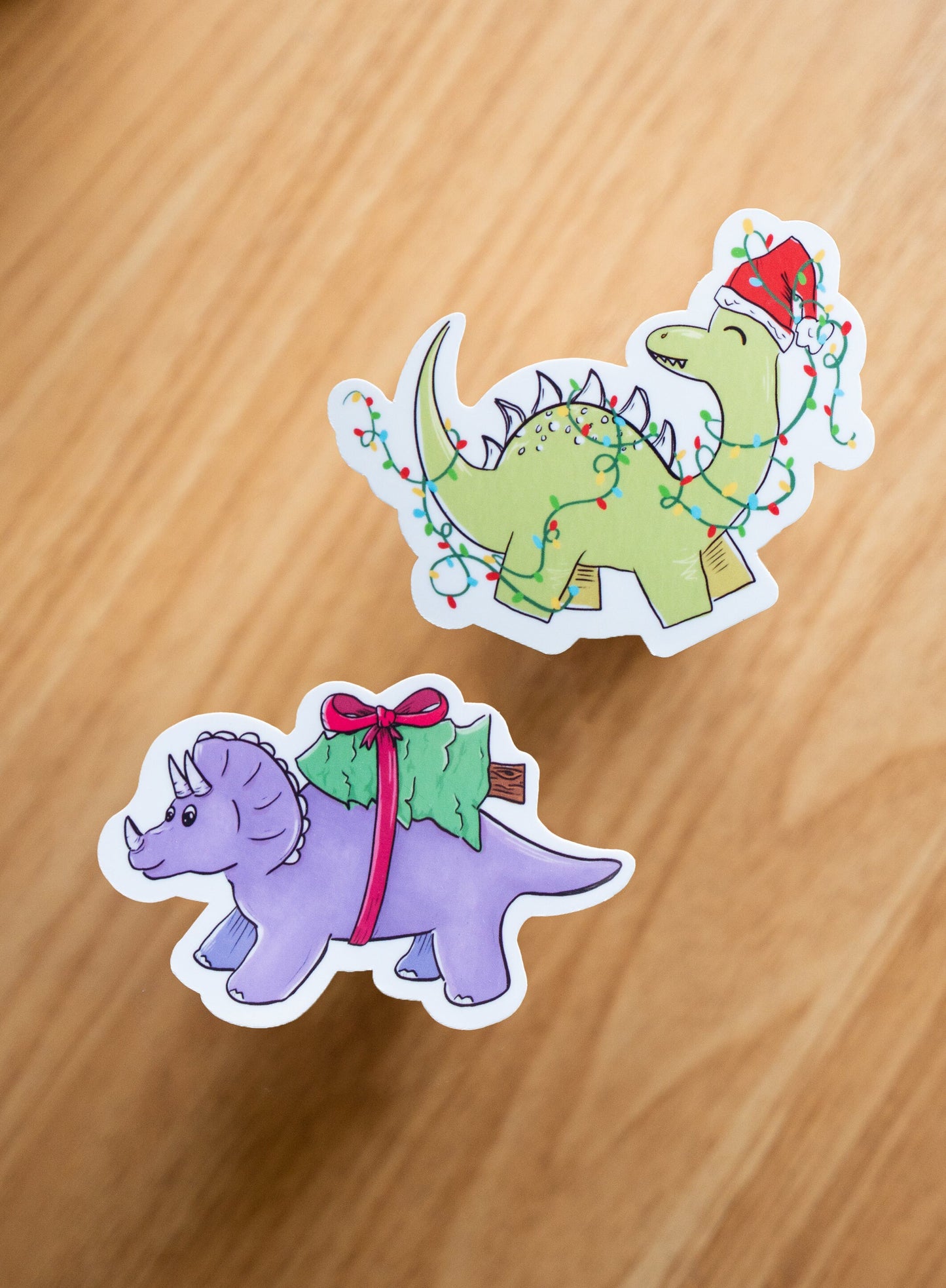 Holiday Dino Sticker Pack